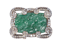 Jade and Diamond Pendant  DBGEMS - image 4