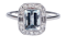 Aquamarine and diamond dress ring  DBGEMS - image 5
