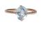 Single Stone Aquamarine Ring  DBGEMS - image 1