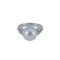 1980's, 18ct White Gold & South Sea Pearl & Diamond stone set Ring, SHAPIRO & Co since1979 - image 6