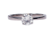 Single Stone Diamond Engagement Ring  DBGEMS - image 1
