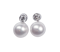 Pearl and diamond earrings  DBGEMS - image 1