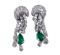 Dramatic Emerald and Diamond Earrings by Pierre Sterle  DBGEMS - image 1
