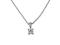 Princess Diamond Pendant and Chain 2813  DBGEMS - image 1