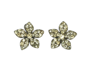 Amazingly Rare Chrysolite Jessamine Earrings  DBGEMS