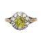 Peridot and diamond ring. Spectrum - image 1