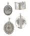 Victorian silver locket selection from Spectrum Antiques - image 1