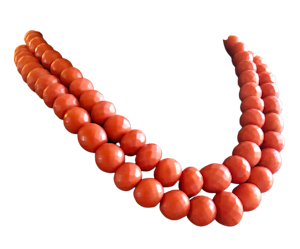 Antique coral necklace