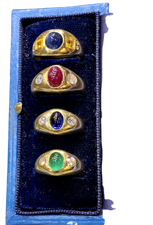 Pretty selection gypsy rings