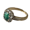 Colombian emerald ring - image 1