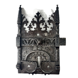 "Gothic" iron lock