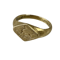 Late Roman gold ring with engraved stag - image 1