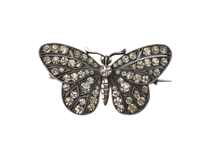 Antique Paste Butterfly Brooch DBGEMS
