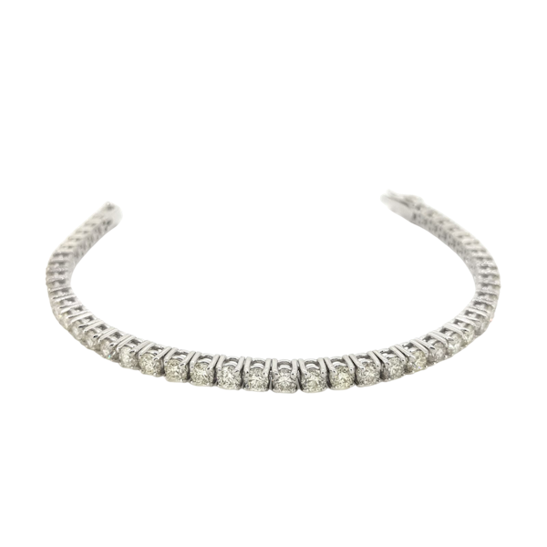 Diamond Line Bracelet 12.30cts - image 1