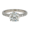 A Solitaire Diamond Engagement Ring Offered by The Gilded Lly - image 1