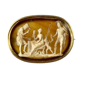Eighteenth century cameo brooch