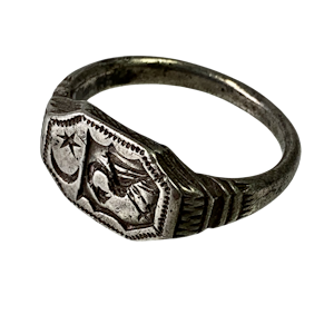 Sixteenth century silver ring