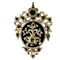 Seventeenth century enamelled gold pendant with emeralds - image 1