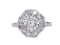 Art Deco Hexagonal Diamond Engagement Ring  DBGEMS - image 7