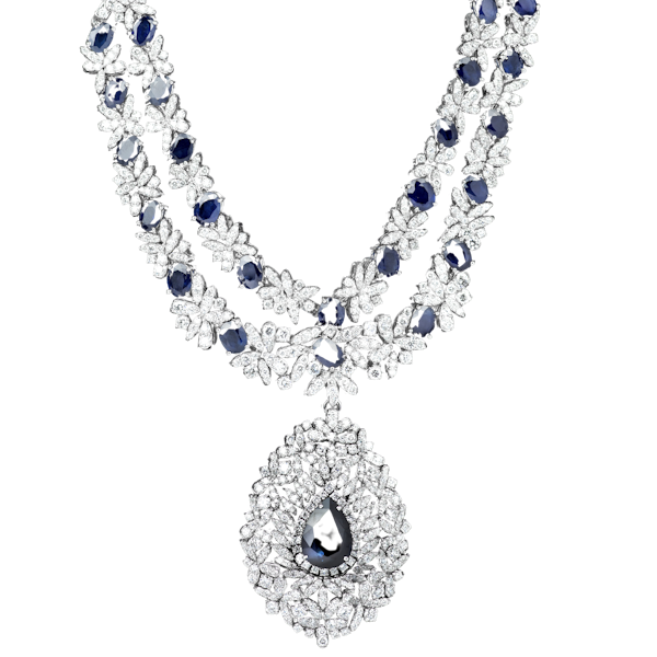 A Significant Sapphire and Diamond Necklace Offered by The Gilded Lily - image 1