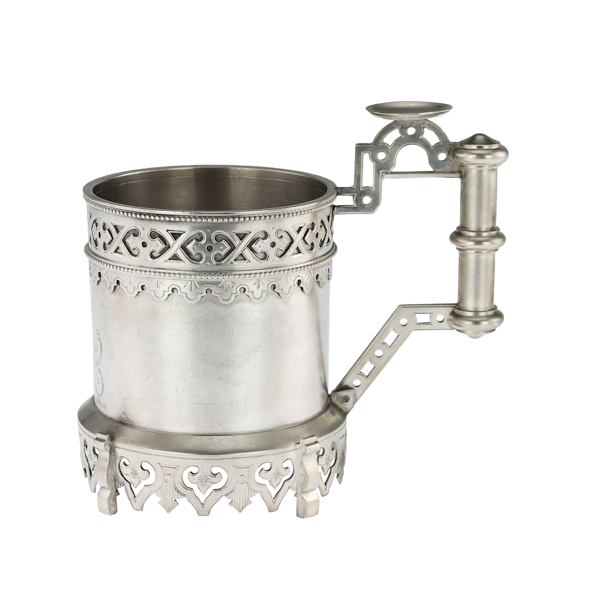 Russian silver tea glass holder, Moscow, c.1890 - image 1