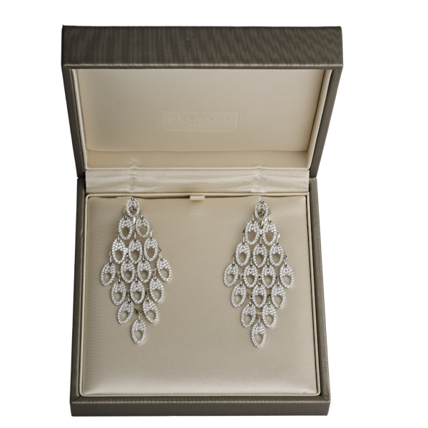 Bvlgari Diamond Earrings - image 1