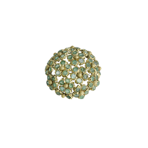 Bvlgari Emerald Broach