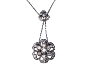 Antique Diamond Pendant 4003 DBGEMS
