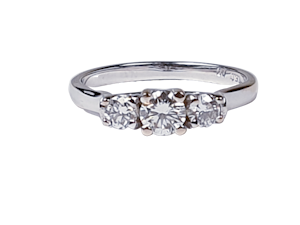 Three Stone Diamond Ring 2580 DBGEMS