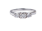 Three Stone Diamond Ring 2580  DBGEMS - image 1