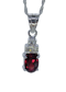 Ruby Diamond Pendant - image 1