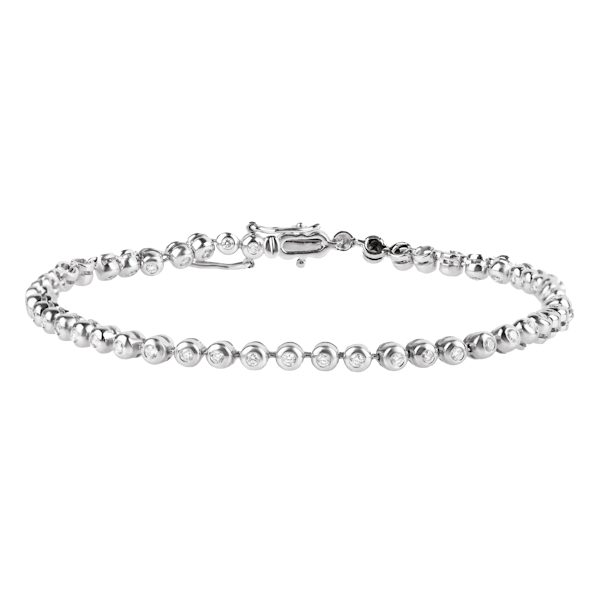 Diamond Tennis Bracelet - image 1