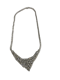 Modern diamond necklace - image 1