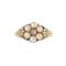 A Pearl Diamond cluster ring - image 1