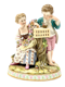 Meissen group of courting couple - image 1