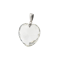 A Rock Crystal Heart pendant - image 1