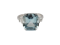 Aquamarine and diamond dress ring sku 4850   DBGEMS - image 1