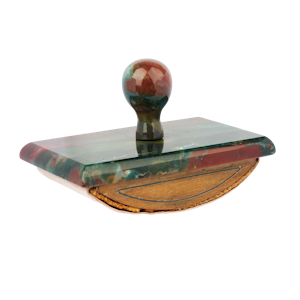 An Agate Ink blotter