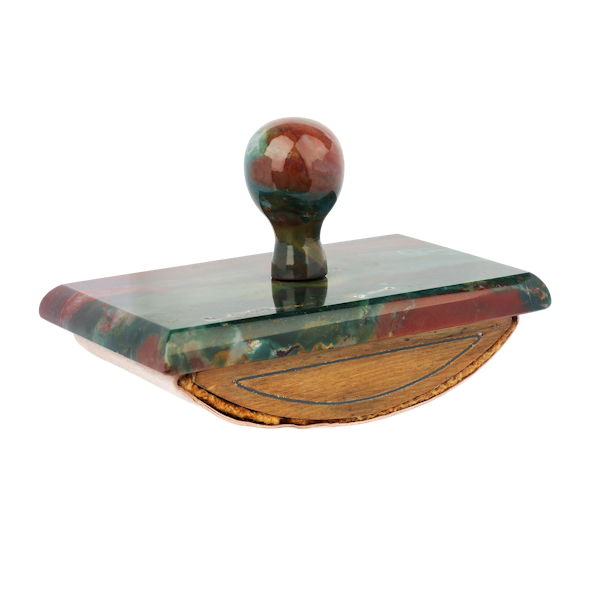 An Agate Ink blotter - image 1
