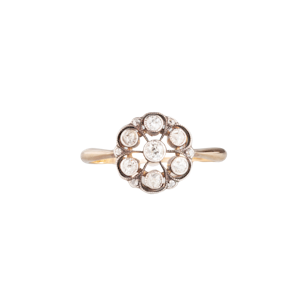 Victorian Diamond Gold Ring
