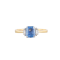 A Cornflower Sapphire and Diamond ring - image 1