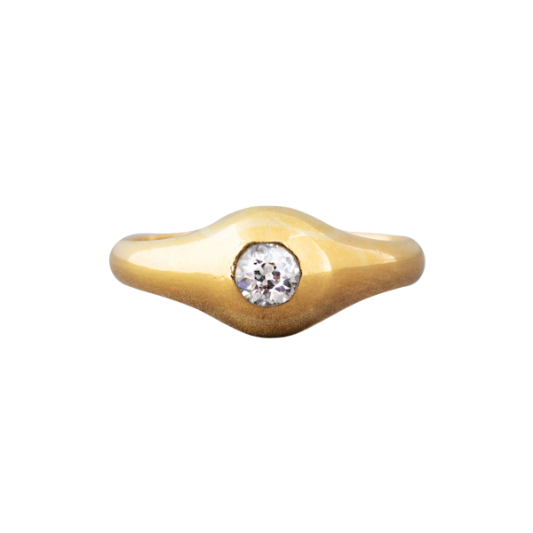 A Diamond Solitaire ring - image 1