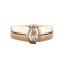 A Solitaire Rose Diamond ring - image 1