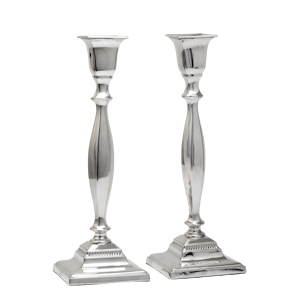 A pair of quality silver candlesticks