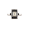 An Art Deco Onyx Diamond ring - image 1