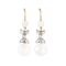 A pair of Pearl Diamond earrings - image 1