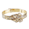 A Black Enamel Pearl Diamond Gold Bracelet - image 1