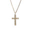 A Nine Carat Gold Cross and Chain - image 1