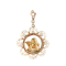 A Cherub Pearl Enamel pendant - image 1