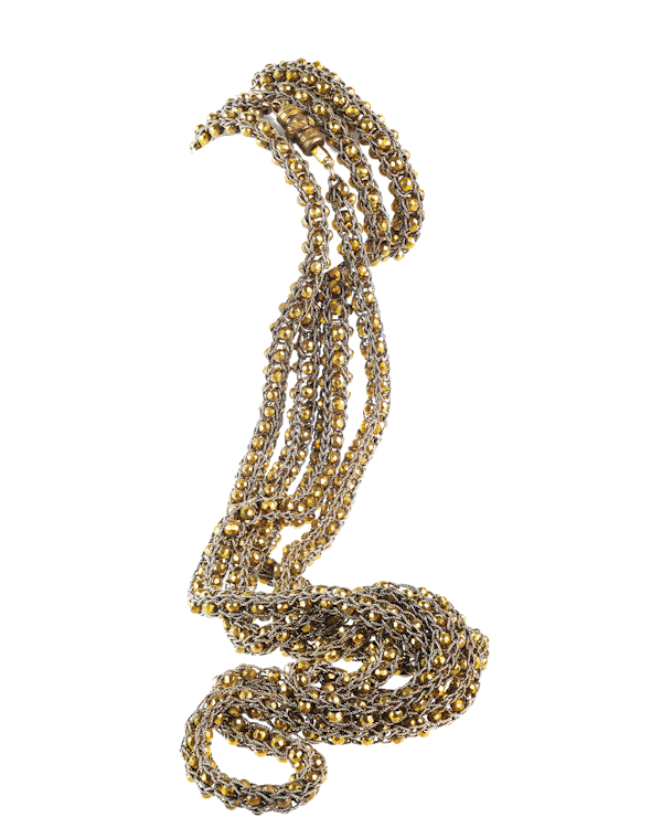 A Pinchbeck Rope Bauble Chain - image 1